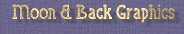 Moon and Back Graphics Logo