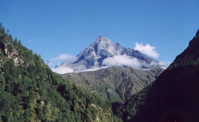 Khumbila, the Sherpas' sacred mountain