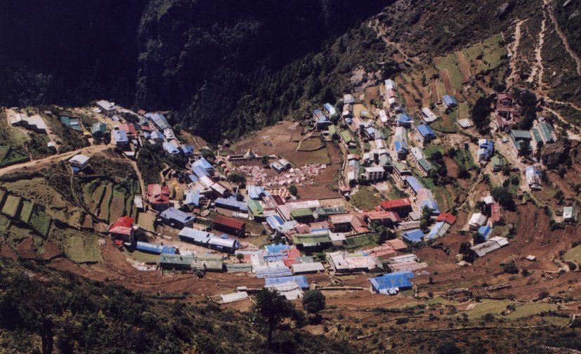 Namche Bazaar, the Sherpa 'capital'