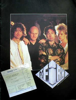 programme and concert ticket