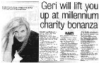 Geri in local paper about gig