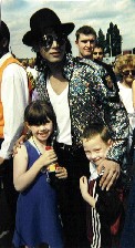 Hannah and Adam at Michael Jackson 1997