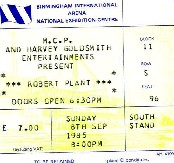 1985 ticket stub