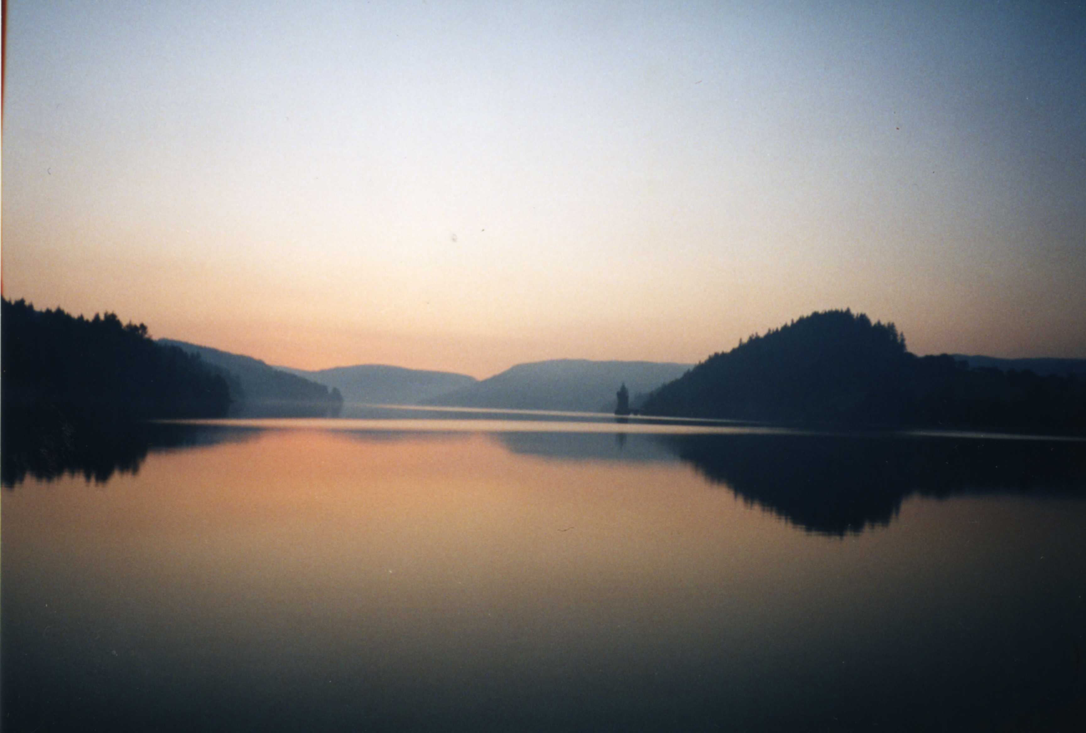 Lake Vyrnwy sunset