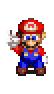 Mario's flipping you the finger, man!