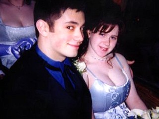 me and denny before my senior prom