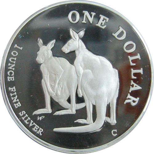 1 Oz Silver Kangaroo