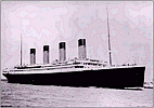 black and white titanic
