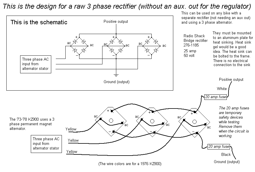 DIY rectifier diagram