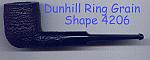 Dunhill Ring Grain #4206