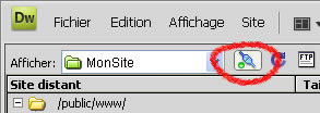 connexion hote distant