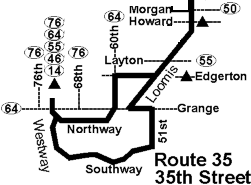 Rt. 35 route change