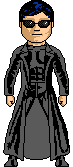 Neo played by Keanu Reeves
