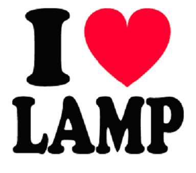 i heart lamp