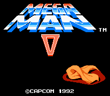 Mega Man 5 - Logo