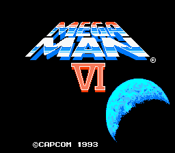 Mega Man 6 - Logo
