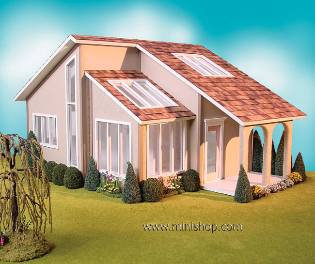 Contemporary best sale dollhouse kits