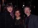 with some friends after a great Indian dinner