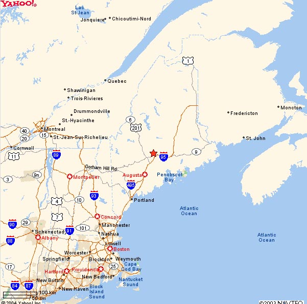 Maps Of Hartland Maine