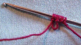 crochet edging with tatting thread, I'm making a little cro…