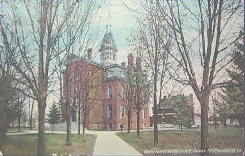 The Court House opened
 for business in October of 1877