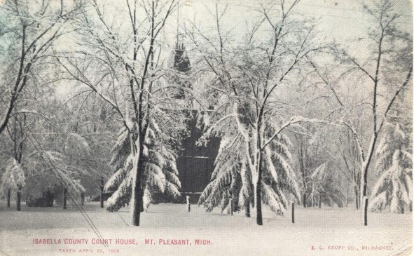 Big snow storm in 1909