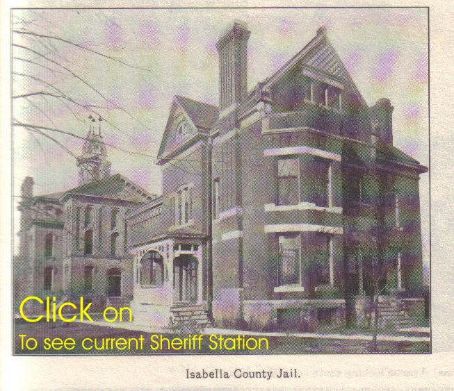 The Jail House was behind the Court House, on Court St. This picture is from 1906.