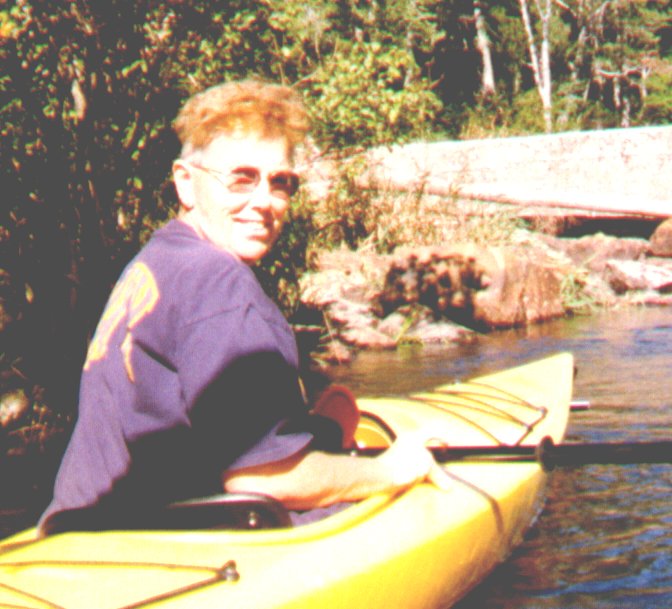 Kayaking at the headwaters of Lermond Pond