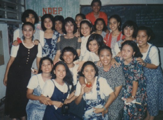 my highschool colleagues during Junior and Senior Prom in CSNHS