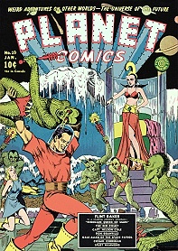 Planet comic cover