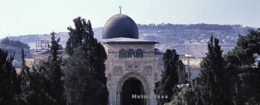Beautiful rare view of Al-Aqsa masjid