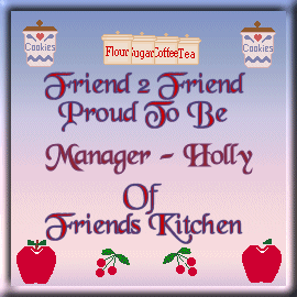 Friends Kitchen Manager Plaque