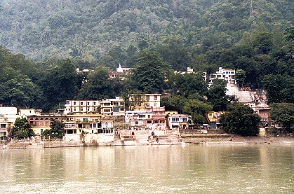 Ashram from Across the Ganges