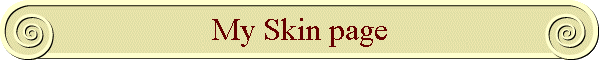 My Skin page