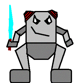 This big iron guy, Sabrench, is the lord of the Robot pets. With his big energy sword, he can slash and slice everything!
