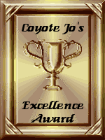 Coyote Joe's Excellence Award