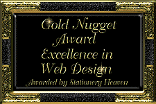 Stationary Heaven's Gold Nugget Award
