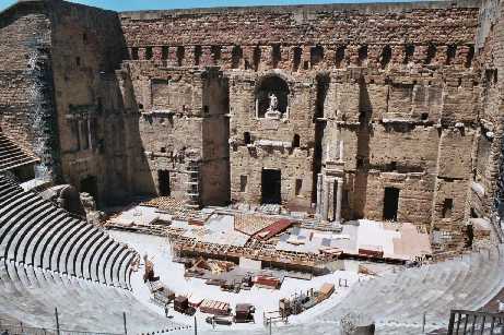 Roman Theatre, Orange,  Stephen Clifford, June 2004