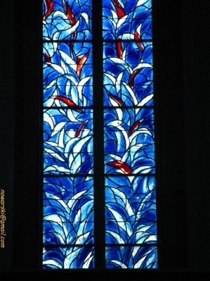 Chagall Windows Stefan Church Magenza