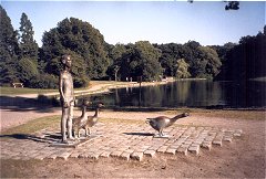 Malmo Park - the boy and the gooses