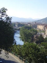 Pamplona Rio Arga river