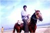 It's me on the royal horse at Diu