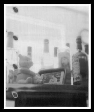 Black and White Splotched 'Rum' Photograph