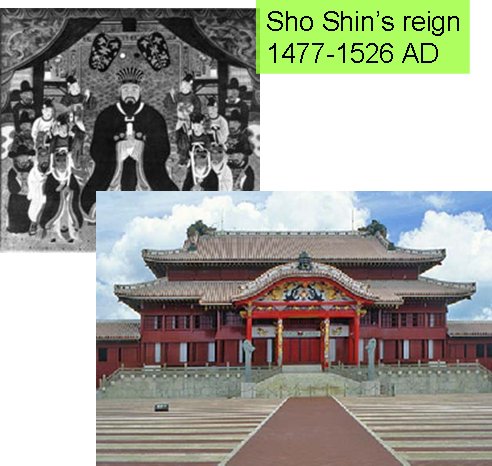 Sho Shin and Shuri Castle