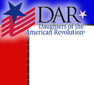 The DAR Insignia is the property of, and is copyrighted by, the National Society of the Daughters of the American Revolution.