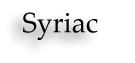 Syriac Interlinears