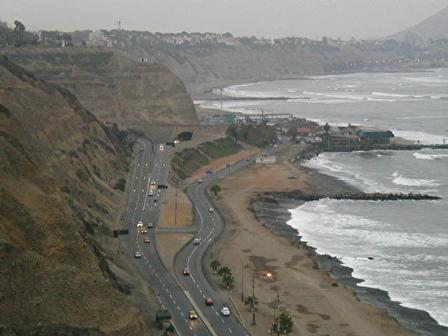 Peruvian coastline