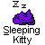 Sleeping Kitty (Purple)