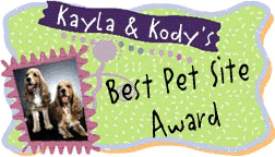 Kayla and Kody's Award