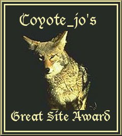 Coyote-Jo's Award 2